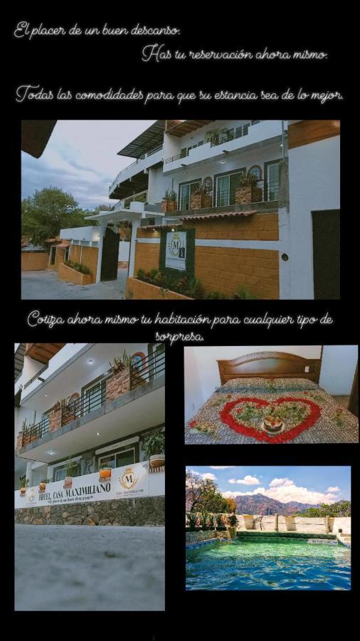 Hotel Casa Maximiliano Tepoztlán Exteriör bild